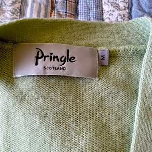 Soft green, rarely worn. Pringles. Size M